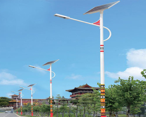 文县民族特色路灯