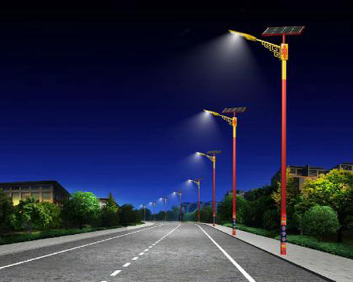 文县民族特色路灯