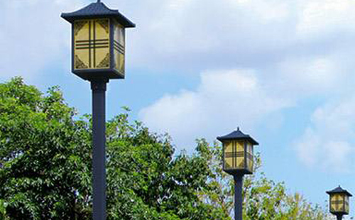 文县庭院灯安装间距与布灯设计全解析